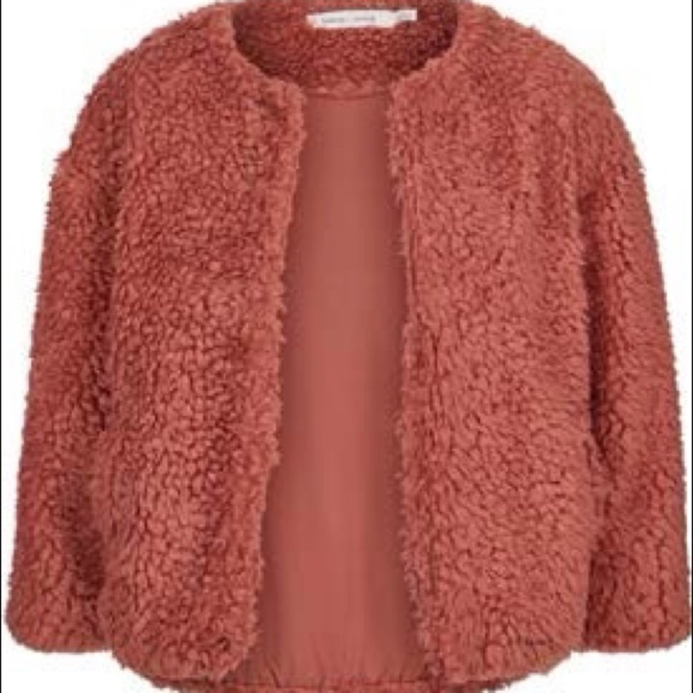 Faux Fur Lounge Bolero Jacket